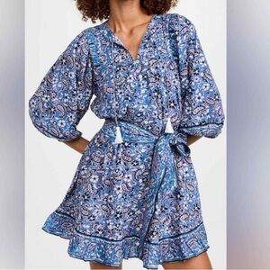 Cleobella Cora Mini Dress, Paisley Print NWT Size Small